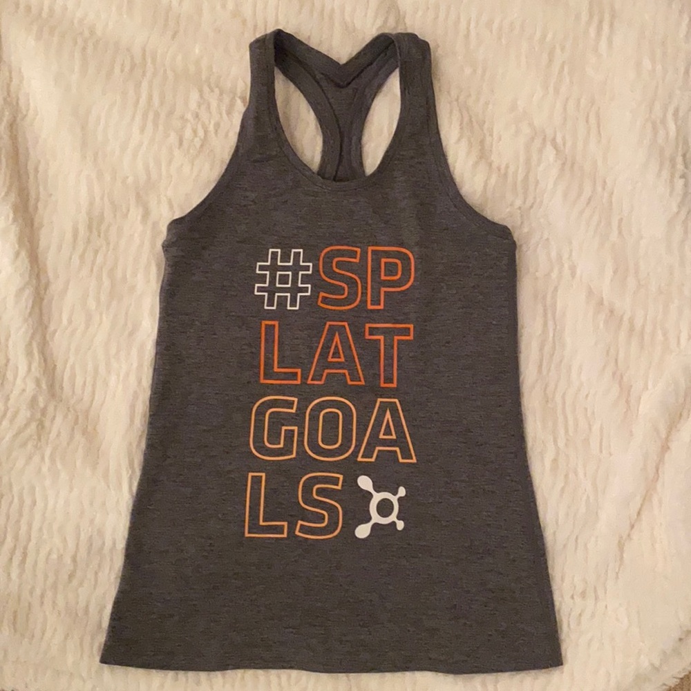 Orange Theory Fitness Splat Goals tank